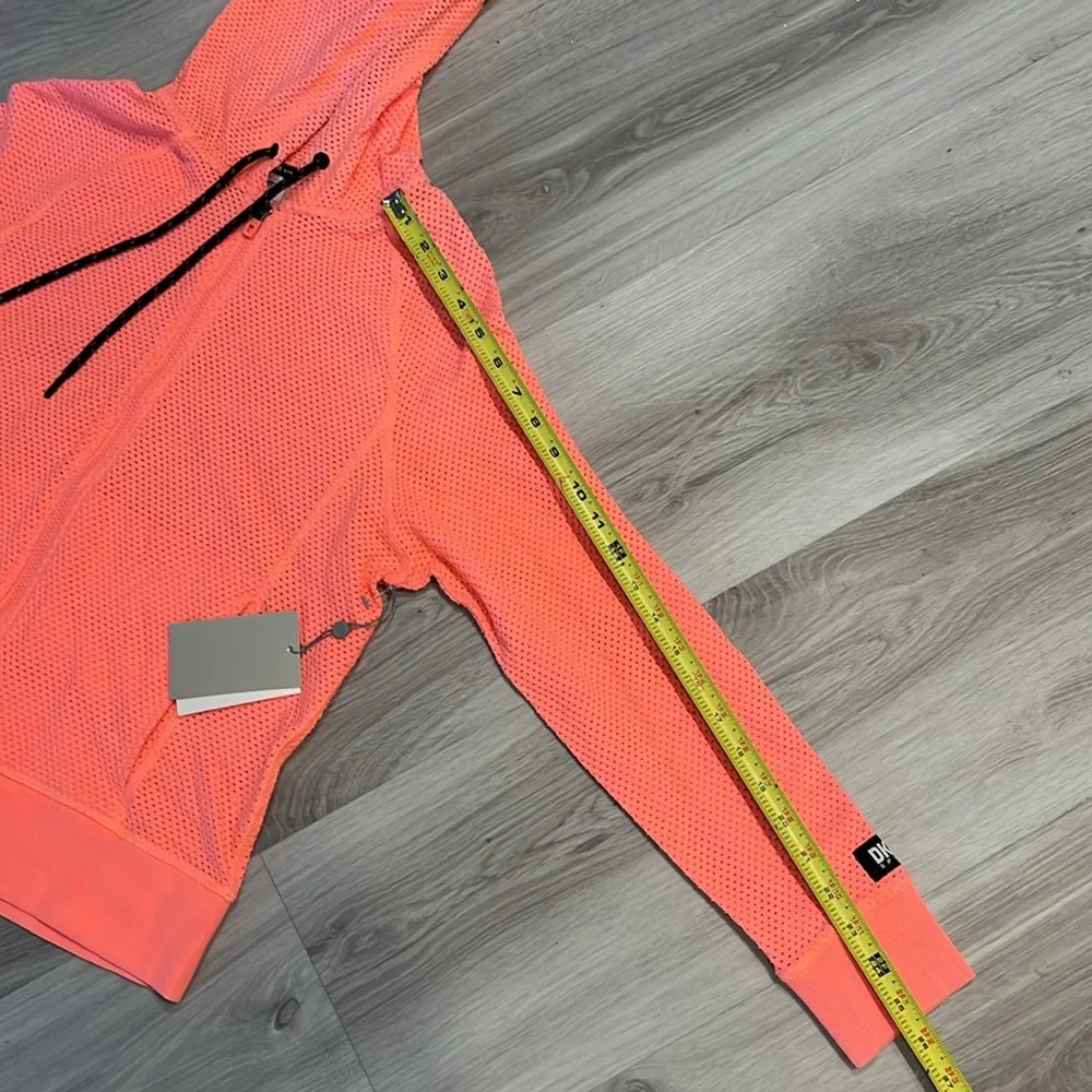 DKNY Coral Mesh‎ Zip-Up Hoodie - Picture 12 of 12